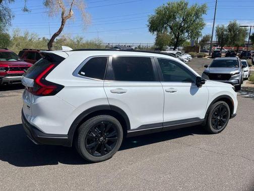 Platinum White Pearl 2024 Honda CR-V Hybrid Sport Touring