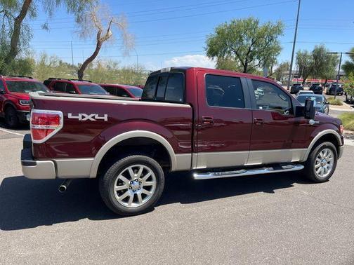 Royal Red Clearcoat Metallic 2009 Ford F-150 King Ranch SuperCrew