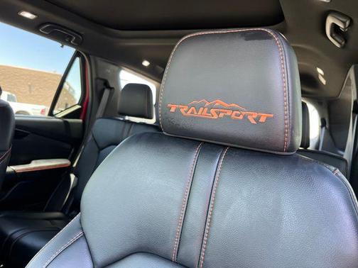Radiant Red Metallic II 2025 Honda Pilot TrailSport