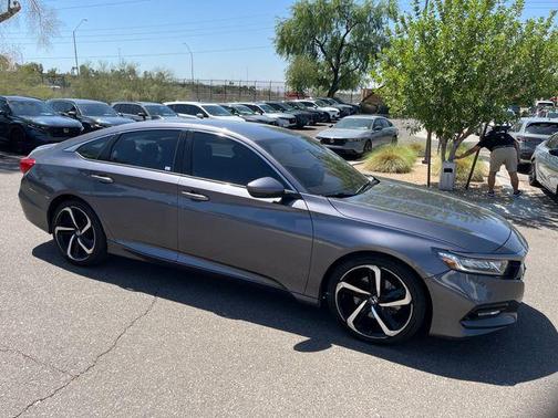 Modern Steel Metallic 2018 Honda Accord Sport