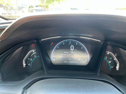 Platinum White Pearl 2020 Honda Civic LX