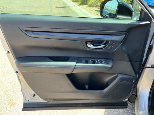 Solar Silver Metallic 2025 Honda CR-V Hybrid Sport-L