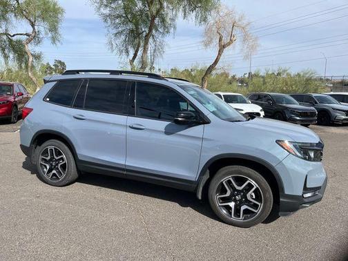 Sonic Gray Pearl 2023 Honda Passport Elite