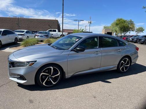 Lunar Silver Metallic 2022 Honda Accord Sport 1.5T