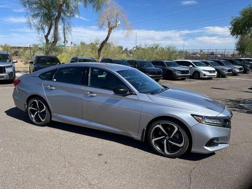 Lunar Silver Metallic 2022 Honda Accord Sport 1.5T