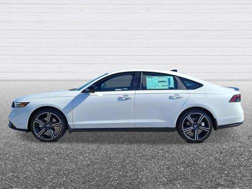 Platinum White Pearl 2026 Honda Accord Hybrid Sport