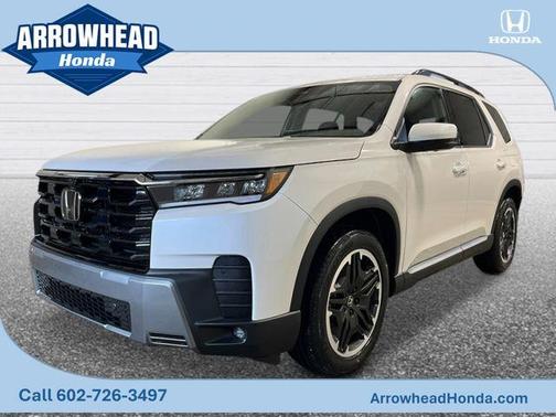 White Diamond Pearl 2026 Honda Pilot Touring S