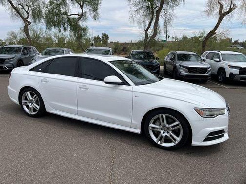 Ibis White 2016 Audi A6 2.0T Premium Plus