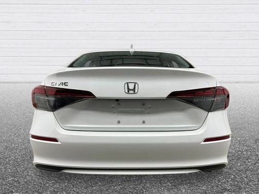 Platinum White Pearl 2026 Honda Civic LX
