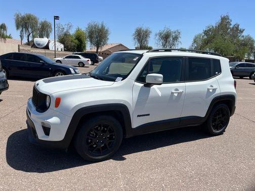 Alpine White Clearcoat 2020 Jeep Renegade Altitude