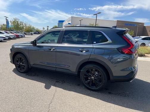 Meteorite Gray Metallic 2025 Honda CR-V Hybrid Sport Touring