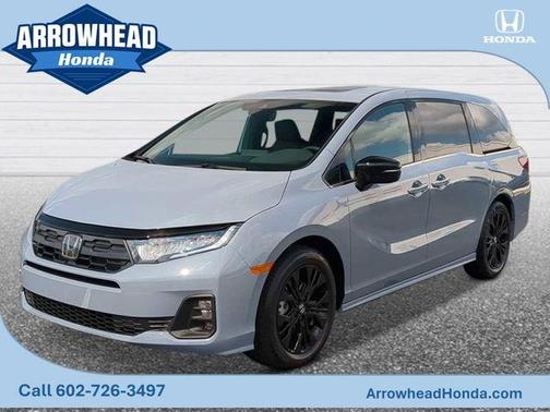 Sonic Gray Pearl 2026 Honda Odyssey Sport-L Passenger Van