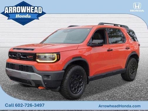 Sunset Orange 2026 Honda Passport TrailSport Elite Blackout SUV