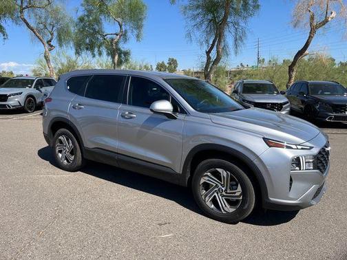 Shimmering Silver Pearl 2023 Hyundai SANTA FE SE