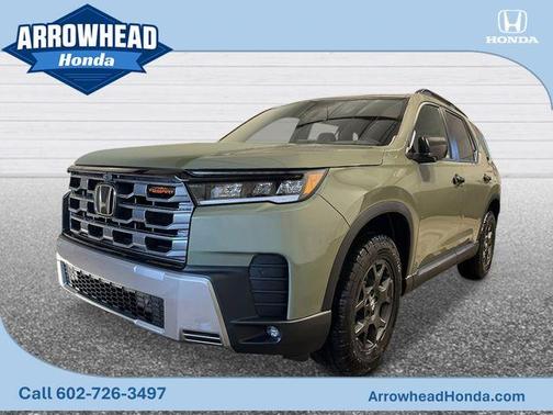 Ash Green 2026 Honda Pilot TrailSport