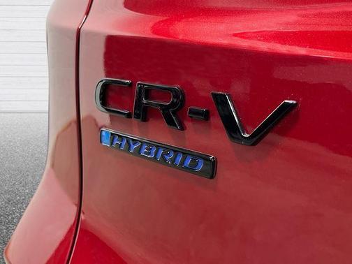 Radiant Red Metallic 2026 Honda CR-V Hybrid Sport Touring
