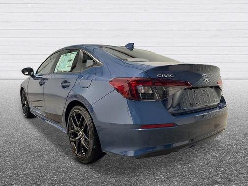 Blue Lagoon 2026 Honda Civic Hybrid Sport