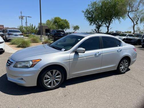 Alabaster Silver Metallic 2012 Honda Accord EX-L