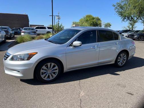 Alabaster Silver Metallic 2012 Honda Accord EX-L