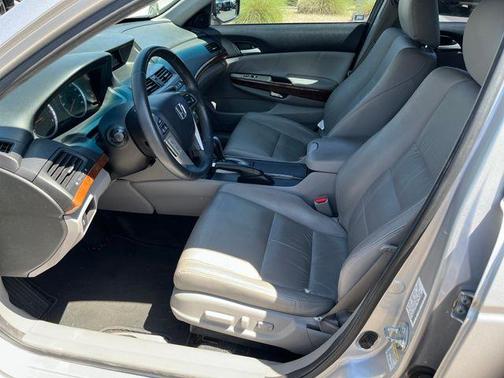 Alabaster Silver Metallic 2012 Honda Accord EX-L