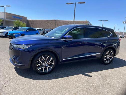 Fathom Blue Pearl 2024 Acura MDX Technology