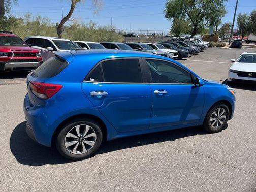 Blue 2021 Kia Rio S