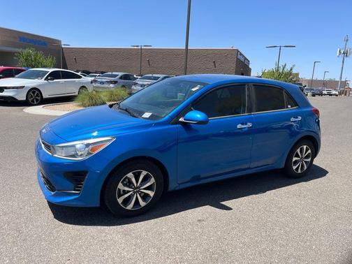 Blue 2021 Kia Rio S