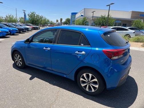 Blue 2021 Kia Rio S