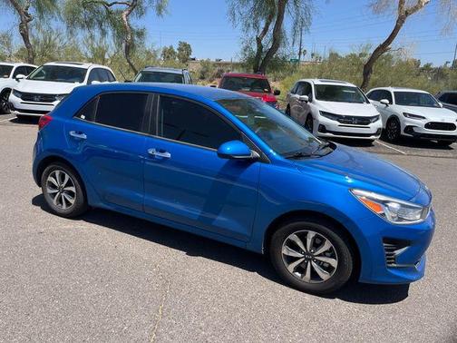 Blue 2021 Kia Rio S