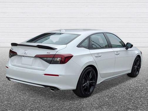 Platinum White Pearl 2026 Honda Civic Si Base