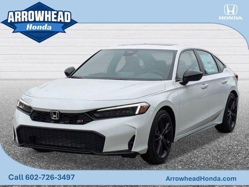 Platinum White Pearl 2026 Honda Civic Si Base