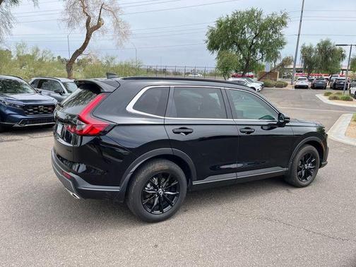 Crystal Black Pearl 2025 Honda CR-V Hybrid Sport-L