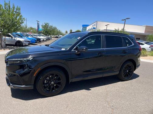 Crystal Black Pearl 2025 Honda CR-V Hybrid Sport-L