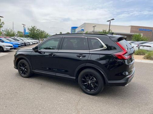 Crystal Black Pearl 2025 Honda CR-V Hybrid Sport-L