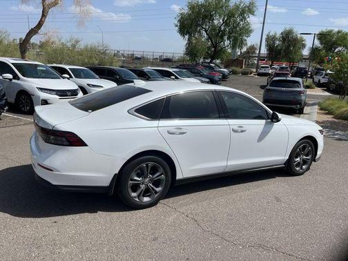 Platinum White Pearl 2023 Honda Accord EX