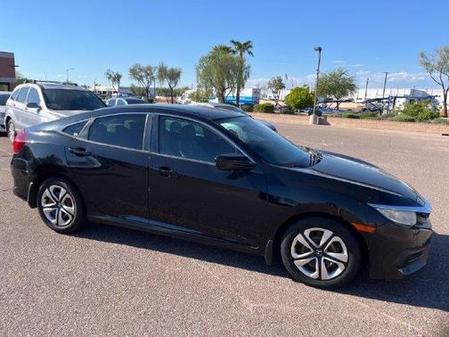 Crystal Black Pearl 2017 Honda Civic LX