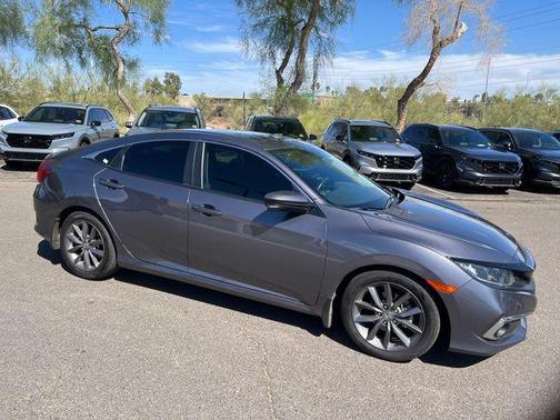 Modern Steel Metallic 2019 Honda Civic EX