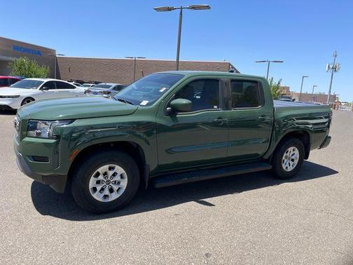Tactical Green 2024 Nissan Frontier SV