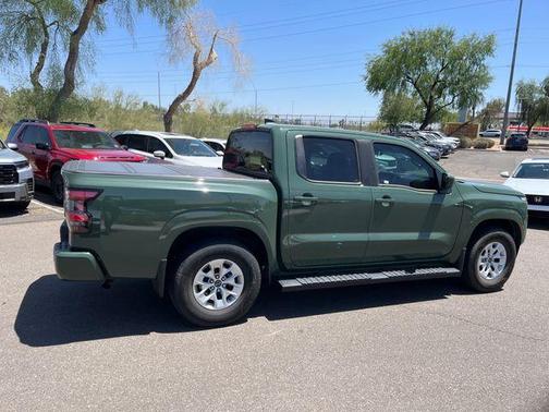 Tactical Green 2024 Nissan Frontier SV