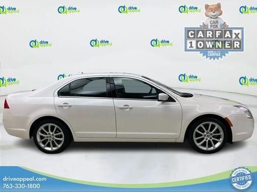 White Platinum Tri-Coat Metallic 2010 Mercury Milan Premier