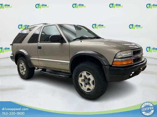 Light Pewter Metallic 2001 Chevrolet Blazer LS