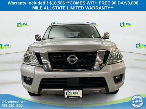 Brilliant Silver Metallic 2019 Nissan Armada SL