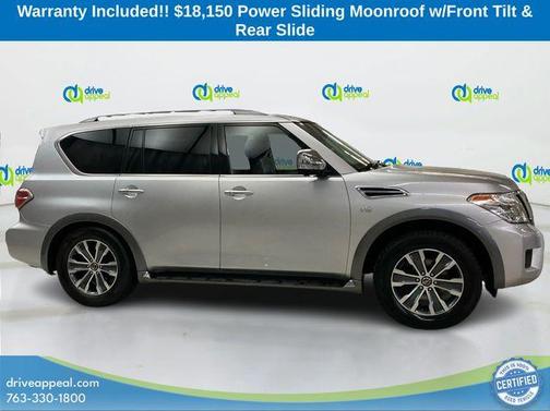Brilliant Silver Metallic 2019 Nissan Armada SL