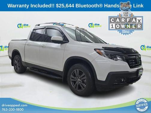Platinum White Pearl 2020 Honda Ridgeline Sport