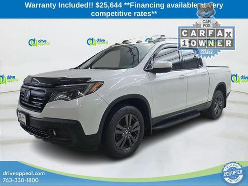 Platinum White Pearl 2020 Honda Ridgeline Sport
