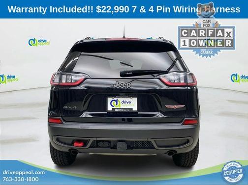 Diamond Black 2022 Jeep Cherokee Trailhawk