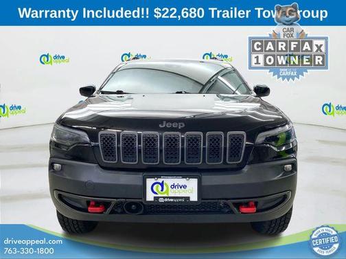 Diamond Black 2022 Jeep Cherokee Trailhawk