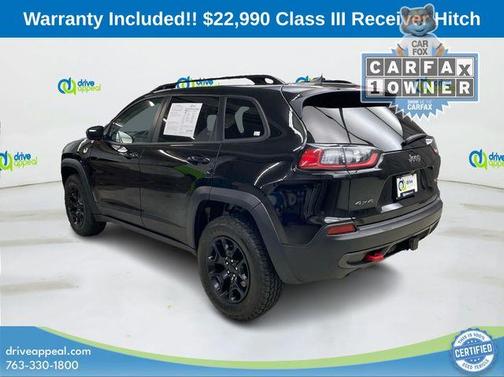 Diamond Black 2022 Jeep Cherokee Trailhawk