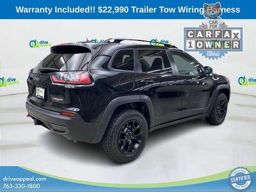 Diamond Black 2022 Jeep Cherokee Trailhawk