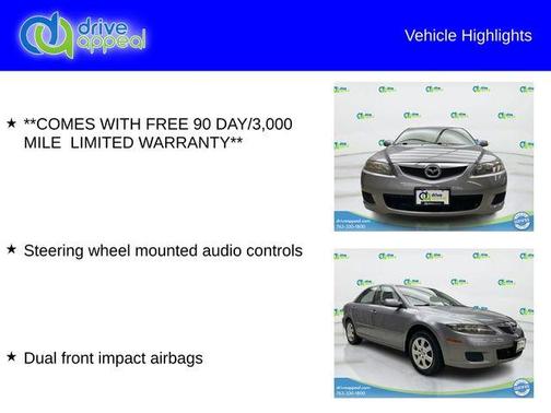 Tungsten Gray Metallic 2007 Mazda Mazda6 i Sport